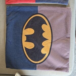 Batman and Superman Pillow Covers